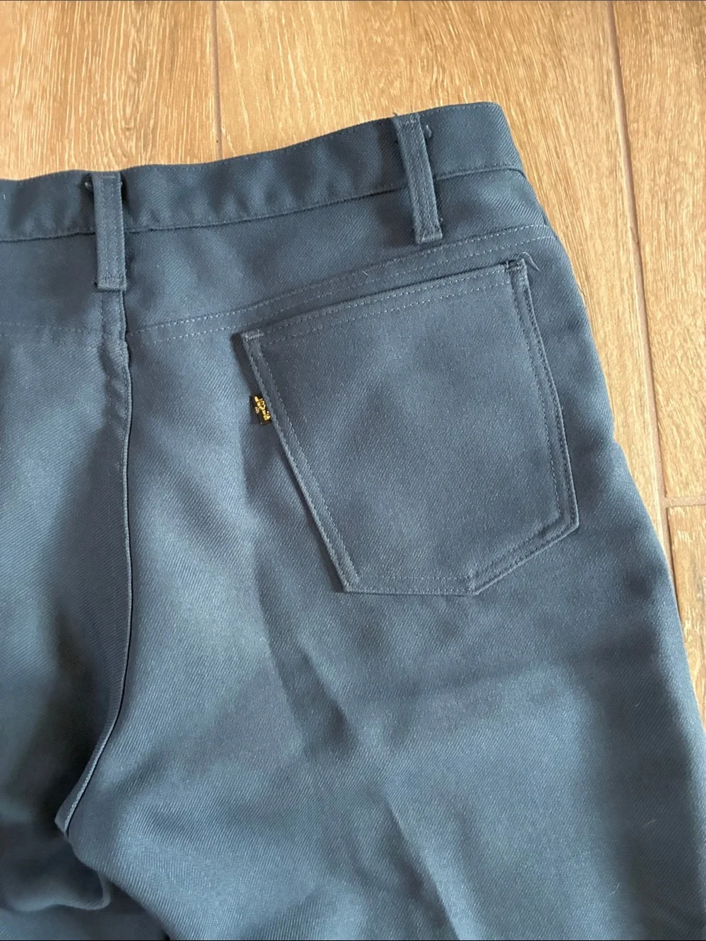 Retro Levi's Men's Navy Slim Straight Jeans